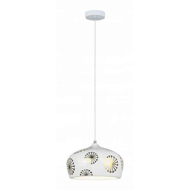 Závěsná lampa Ginger bílá, moderní design nad stůl Rabalux
