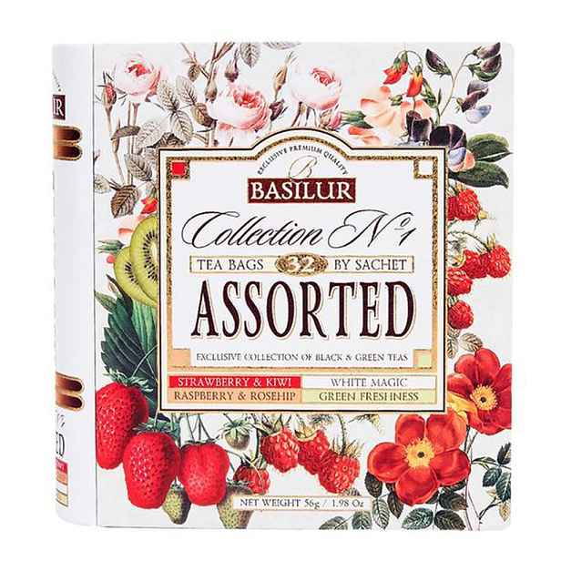 Basilur Čaj aromatizovaný 32 sáčků/56 g - dárková kniha