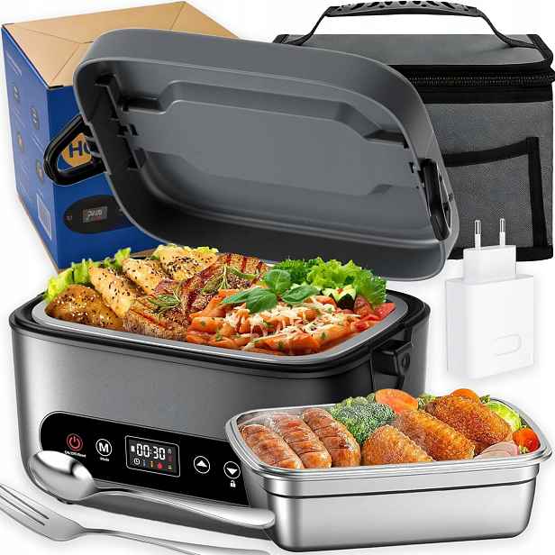 Elektrický Ohřívač Obědů Lunch Box 1.2L Ideální Jako Dárek Kancelář Domu