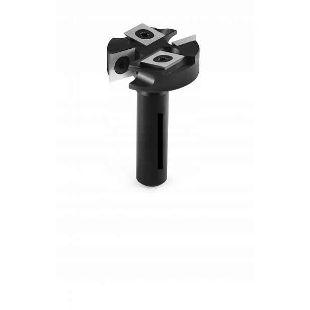 Fréza Na Plánování Ploch 25,4MM Dřík 6,35MM na destičky 4 čepele Dřeva