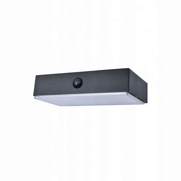 Solární nástěnná Led lampa Fadi s pohybovým senzorem Lutec
