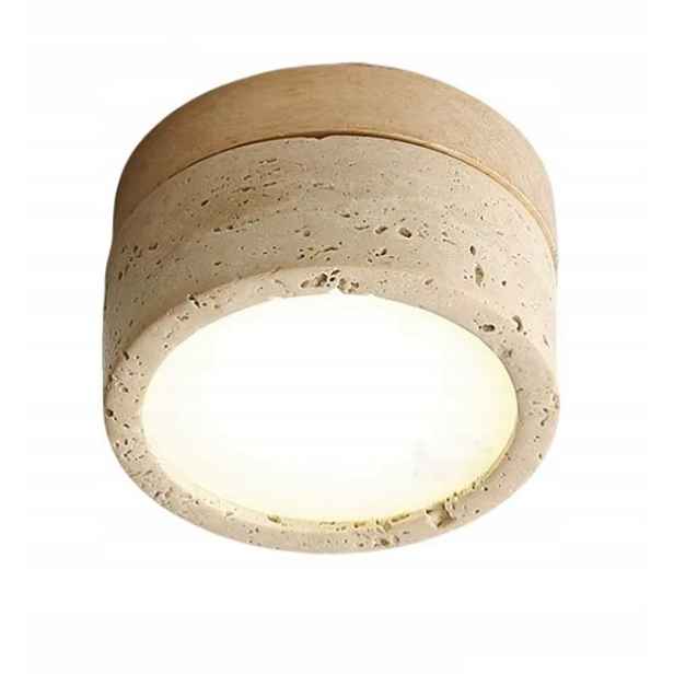 stropní svítidlo Led stropní svítidlo travertin světlé dřevo 3 barvy světla, 9 W