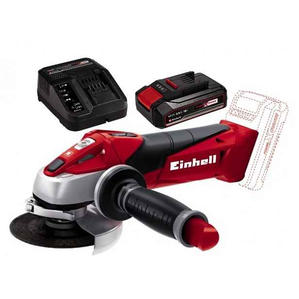 Einhell Te-ag 18/115 Li Úhlová Bruska 4AH