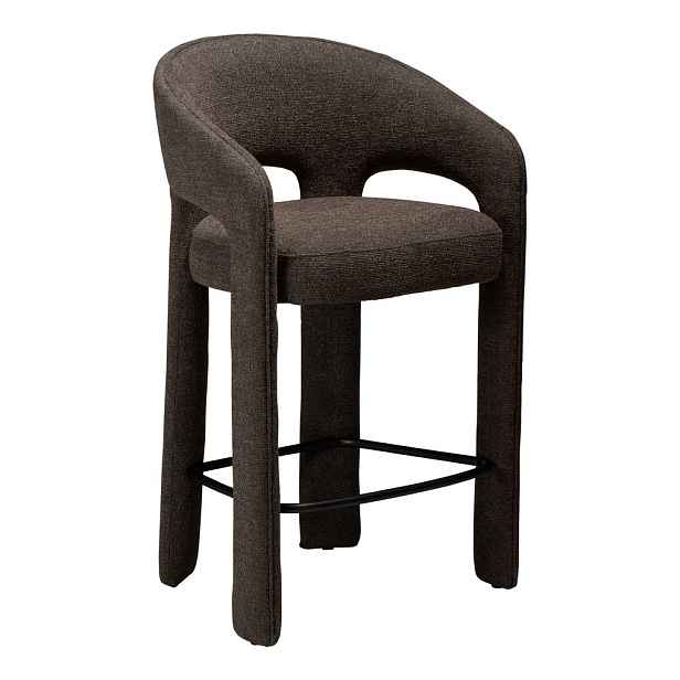Hnědá barová židle (výška sedáku 67 cm) Splendor – DAN-FORM Denmark