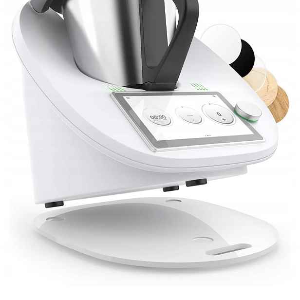 Kluzná deska pro Thermomix TM6 TM5 bez námahy, posuvná, z akrylu, bílá