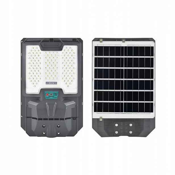 Led solární pouliční silniční parková lampa 400W IP65 6000K Dálkový Ovladač