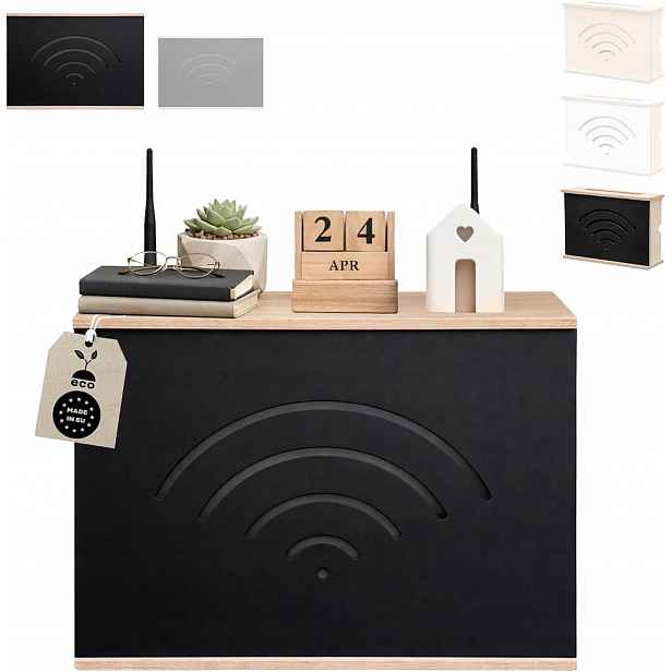 Skříňka Na Wifi Router Nástěnná 40X32 CM, Kabely, Organizace Eu
