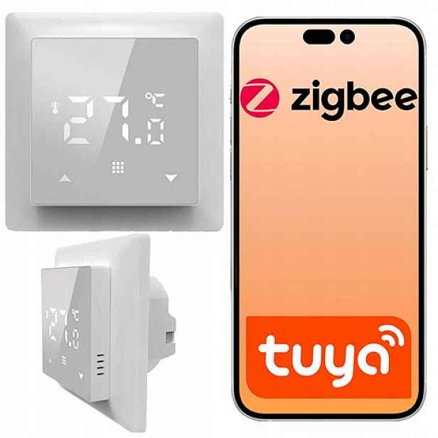 Termostat Zigbee Beznapěťový regulátor vytápění Tuya