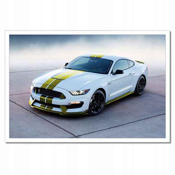 Plakáty v rámu 60x40 Mustang Ford Auto