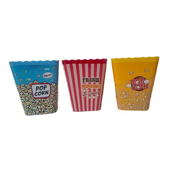 PROHOME - Dóza na popcorn různé dekory a barvy