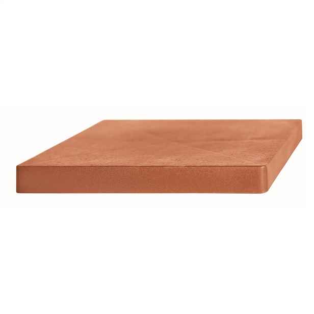 PROSPERPLAST Pojízdná podložka MOBILE PLATFORM SQUARE terakota 39cm