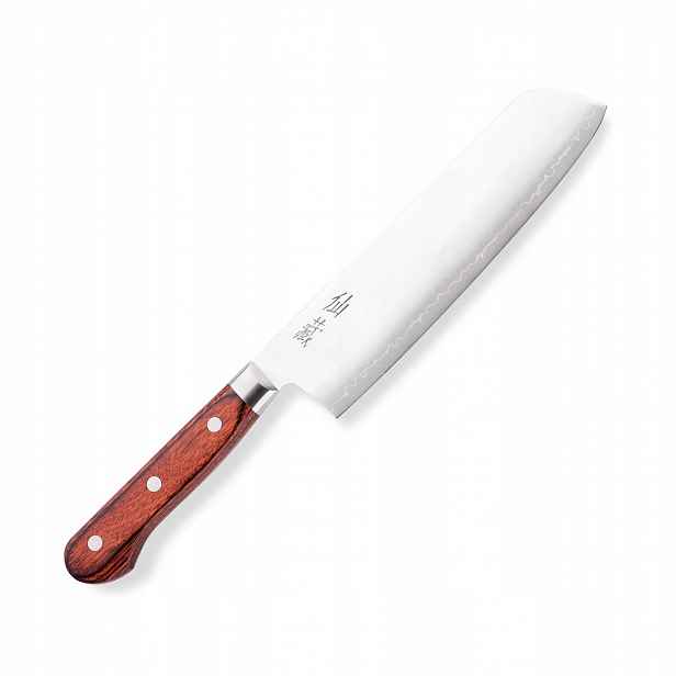 Japonský nůž Nakiri Suncraft Senzo Clad 180 mm