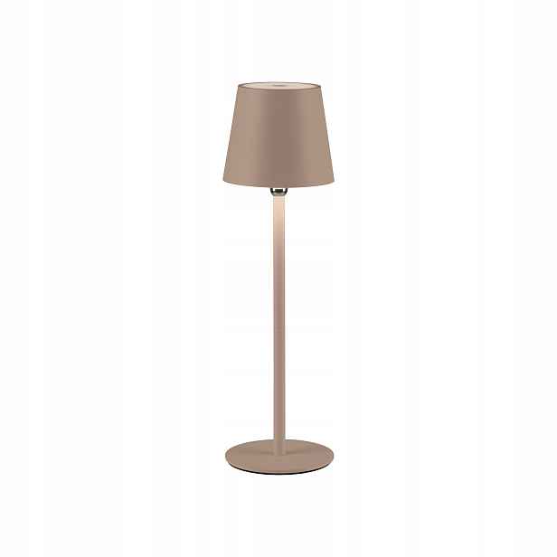 Stolní Led lampa Just Light IP54, bezdrátová, písková, 2.5 W, stmívatelná