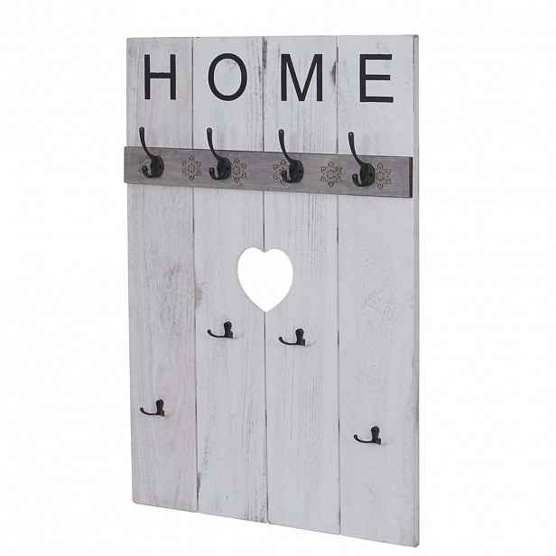 MCW NÁSTĚNNÁ SKŘÍŇ HOME SHABBY-LOOK Krémově bílá
