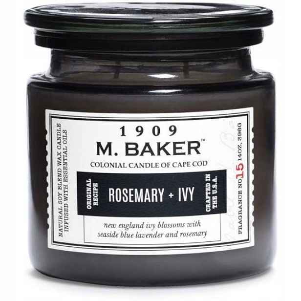Sójová svíčka M. Baker Rosemary & Ivy 396 g