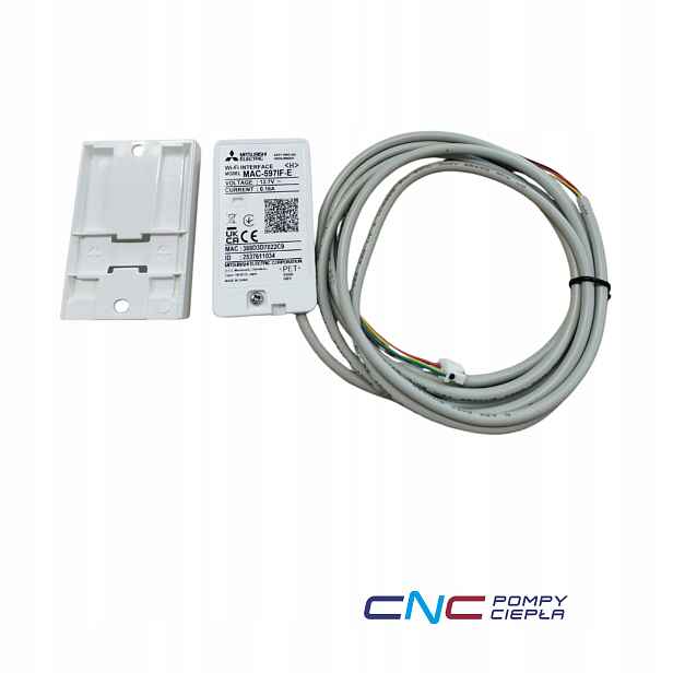 Mitsubishi Mac 597IF E1 WiFi modul MELCloud pro tepelné čerpadlo klimatizačních jednotek