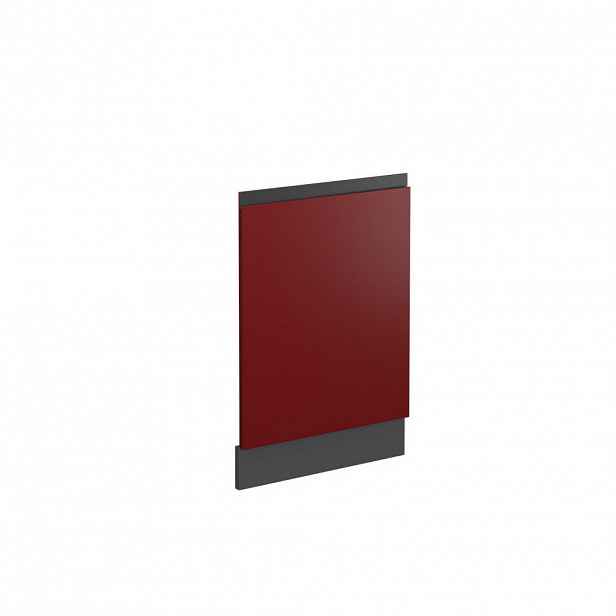 Vicco PŘEDNÍ PANEL R-Line Červená 44.6 cm Tvar J, bez pracovní desky