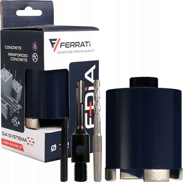 Vrták Sds+ M16 do betonu železobetonu F-dia Dds-w