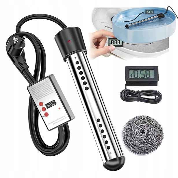 Elektronický Ohřívač Vody V Bazénu 3000 W Časovač