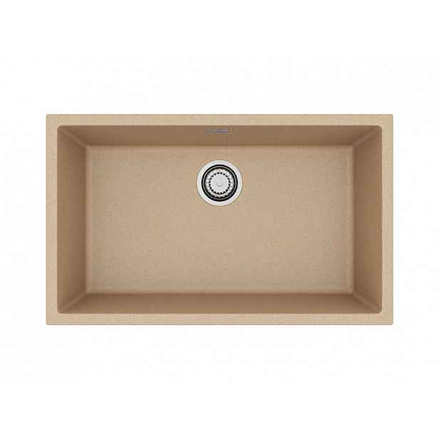 Alveus Omni - Granitový dřez 75x45 cm, beige 1150061