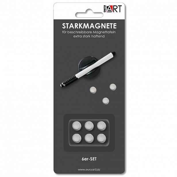 Euroart SADA MAGNETŮ, kov, 8/20/1,80 cm