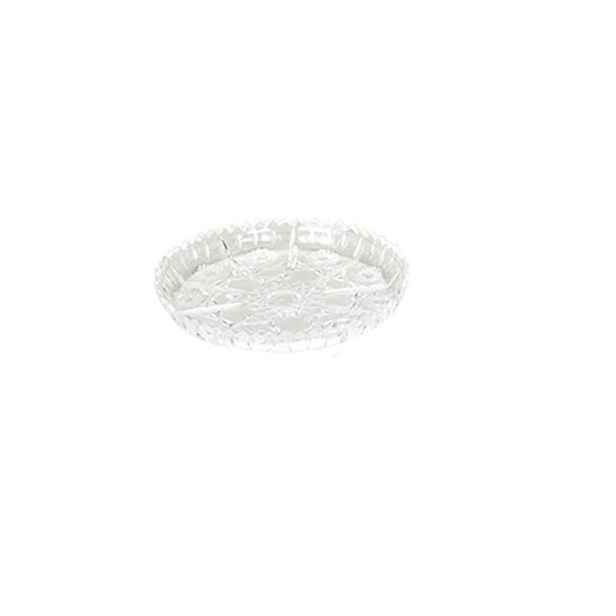 podnos d10x1,5cm, miska, KRYSTAL, brus, plast