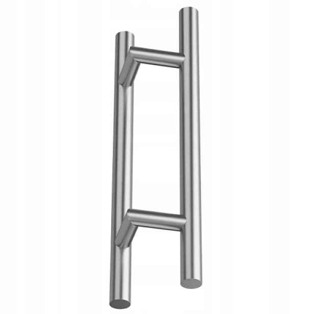 Držák Fi 32 H= 500 mm Antaba Úhlový Oboustranný Inox Dveře Držák Kov