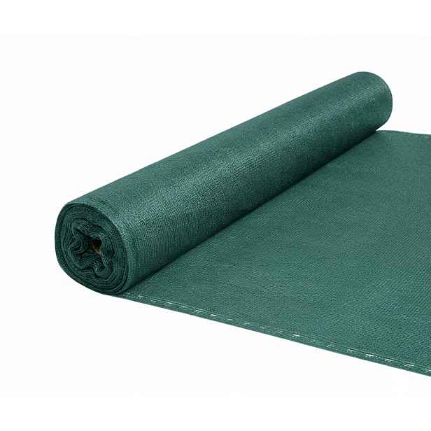 GTEX Stínící tkanina na plot – rašlový úplet 100 %, 200 g/m², výška 150 cm, metráž, zelená