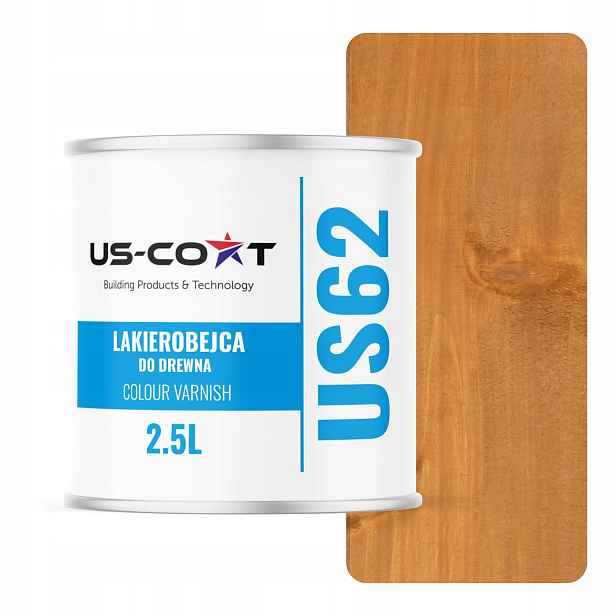 Lakovač Na Dřevo Oken Plotů Extra Lazura Uv Barva Dub Satén 2.5 L