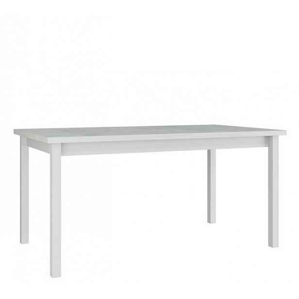 Rozkládací kuchyňský stůl 160x90 cm CAMBERT 2 - bílý