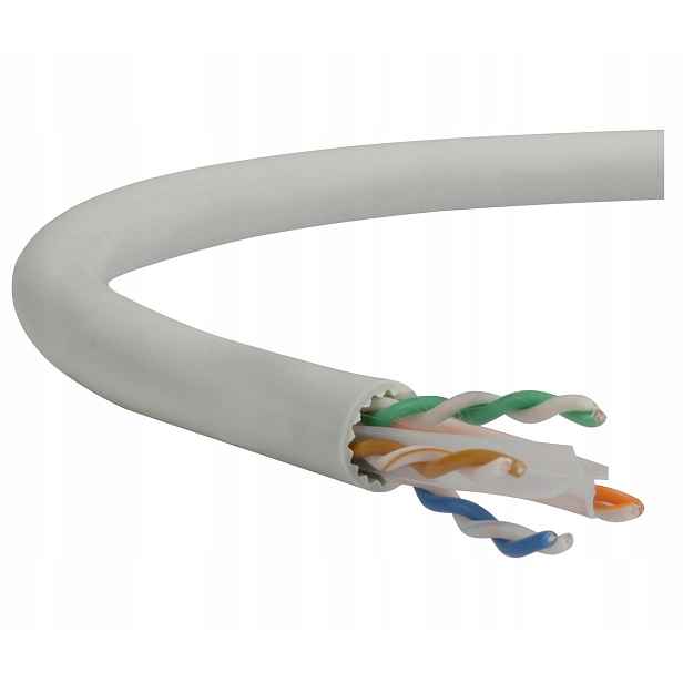 Kabel kroucený drát U/utp kat.6A Alantec Lan 100 m