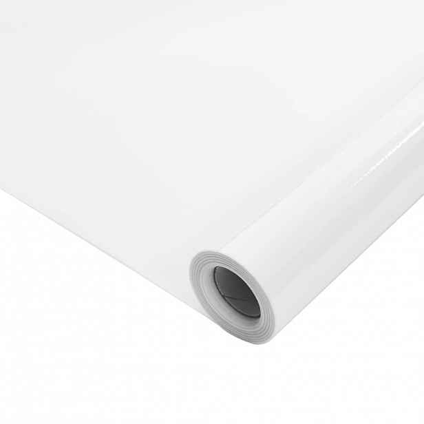 vidaXL Okenní fólie 3 ks statické matné bílé PVC