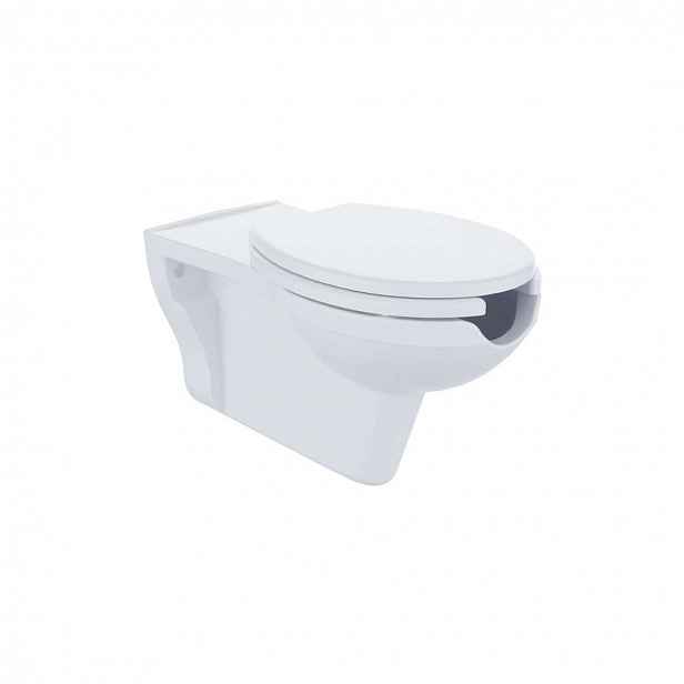 Ravak Safe - Závěsné WC se sedátkem, bezbariérové, SoftClose, RimOff, bílá X01930