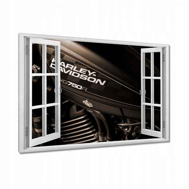 Obrazy 120x80 Harley Davidson Motocykl
