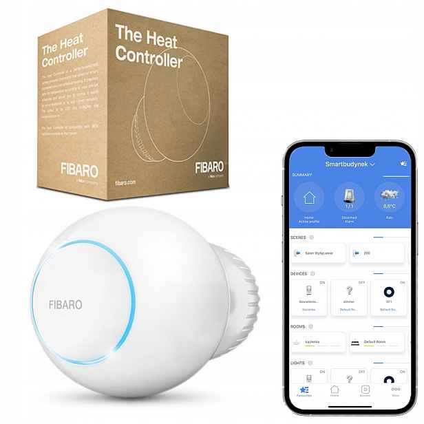 Heat Controller Fibar Termostatická Kartuše ZWave