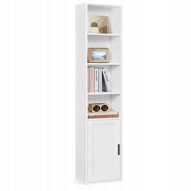 Regál Songmics 24 x 175 x 31,8 cm bílý