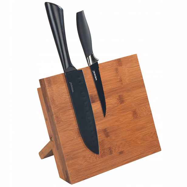 Magnetický Stojan Na Nože Mesina, Bambus, Wenko