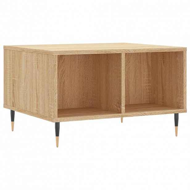 vidaXL Konferenční stolek dub sonoma 60x50x36,5 cm kompozitní dřevo