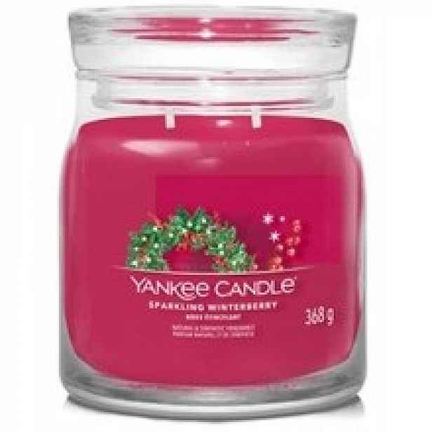 Yankee Candle Šumivá svíčka Winterberry Signature 567,0 g
