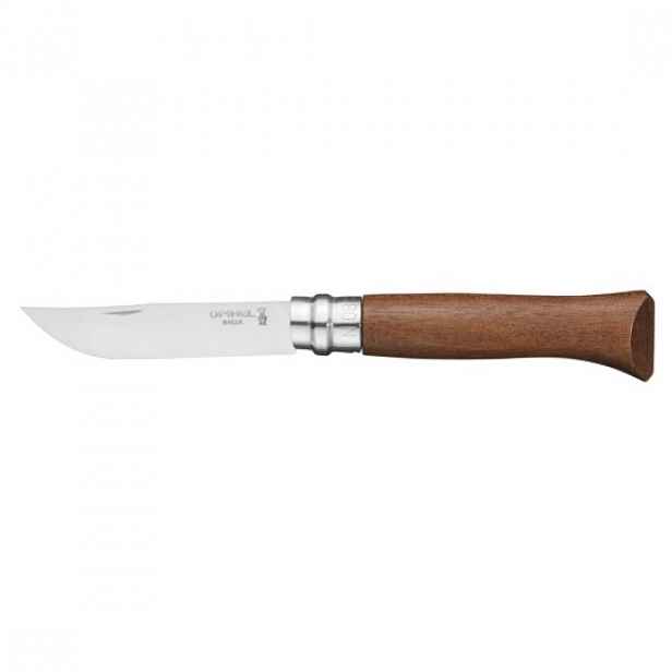 N°08 kapesní nůž, nerezová ocel, 8,5 cm, "Tradition Luxe", Walnut - Op