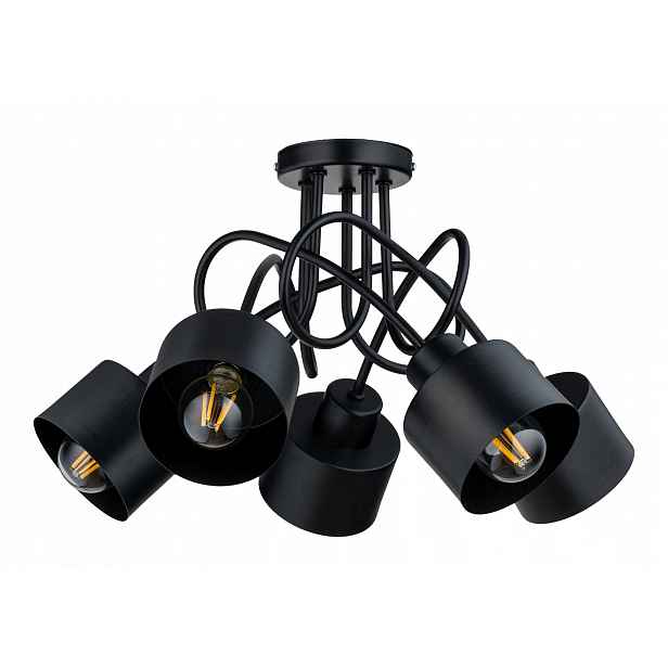 Stropní svítidlo závěsný lustr Loft Metal hrnek 5