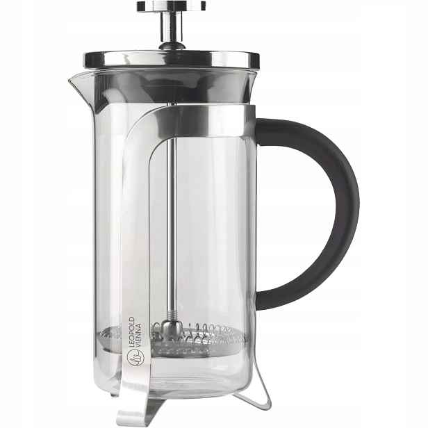 Leopold Vienna Shiny French Press, objem: 0,35 litru, výška: 198 mm