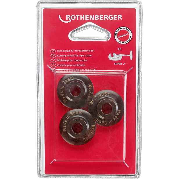 Řezací kolečka na ocel 2" 3 ks 70051D Rothenberger