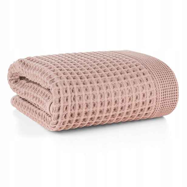 Ručník Melo 90x150 04 růžový s vaflovou strukturou 400 g/m2