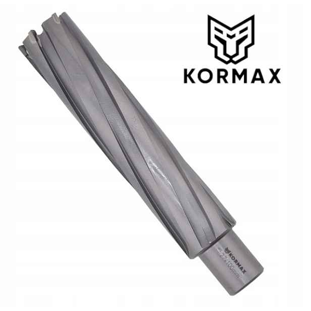 Fréza trepanační karbidem 28 x 100 mm vrták 28 x 100 Weldon Kormax