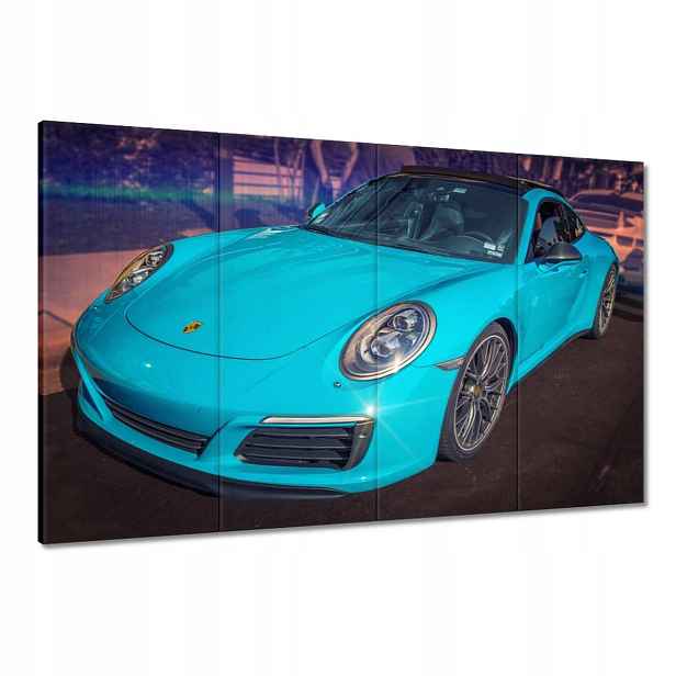 Obrazy 120x80 Tyrkysové Porsche Tyrkysové