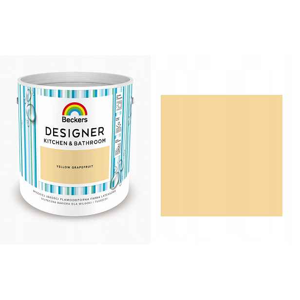 Beckers Designer Kitchen Bathroom Žlutý Grapefruit 2,5L Kuchyně Koupelna