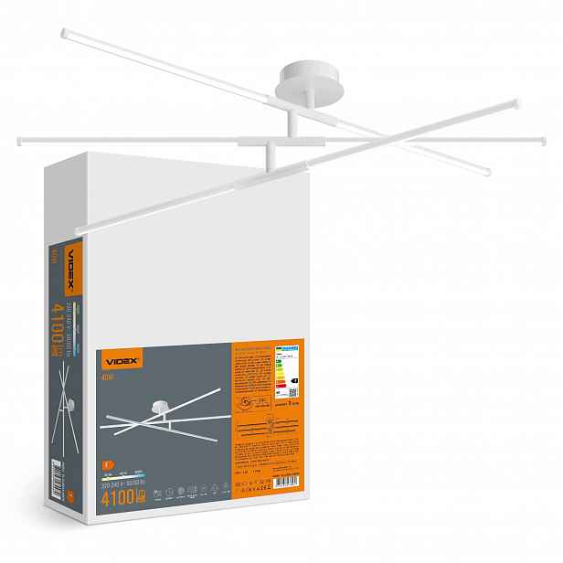 Stropní svítidlo Dekorativní lampa 40W 4100lm 3000-6000K Cct 120° CRI90 Bílá