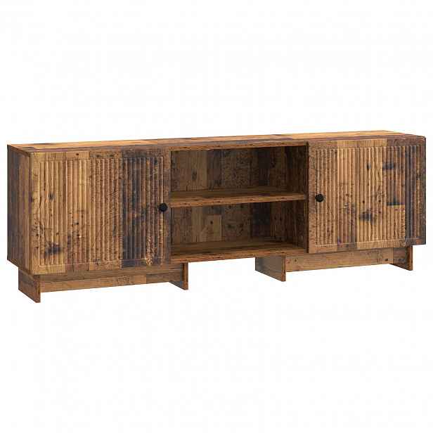 vidaXL Televizní skříň 150 x 31 x 50 cm Staré dřevo Dřevěný materiál