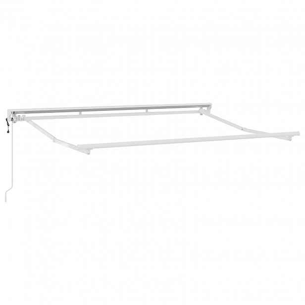vidaXL Electric Awning Frame 3,5 x 2,5 m Bílá